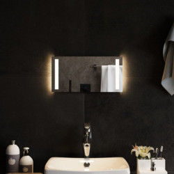 LED-Badspiegel 40x20 cm