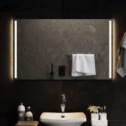 LED-Badspiegel 100x60 cm