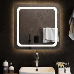 LED-Badspiegel 60x60 cm