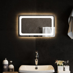 LED-Badspiegel 50x30 cm