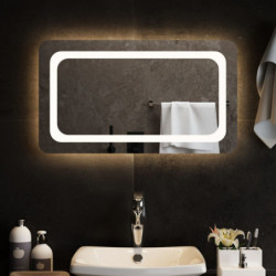 LED-Badspiegel 70x40 cm