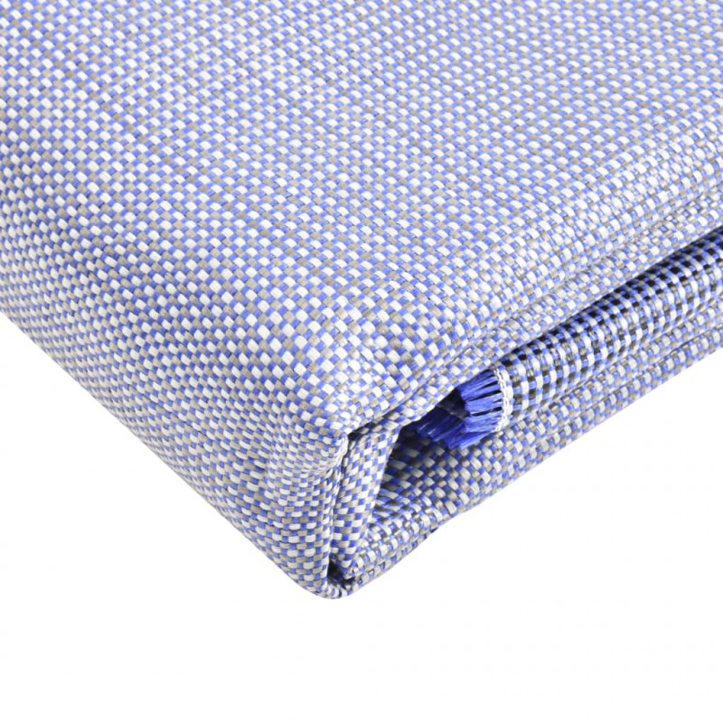 vidaXL Zeltteppich 500x250 cm Blau