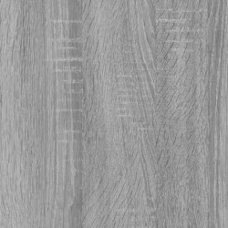 Schuhschrank Grau Sonoma 59x17x108 cm Holzwerkstoff