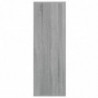 Schuhregal Grau Sonoma 54x34x100,5 cm Holzwerkstoff