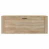 Wand-Schuhschrank Sonoma-Eiche 100x35x38 cm Holzwerkstoff