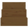 Haustiertreppe Honigbraun 40x37,5x35 cm Massivholz Kiefer