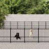 Outdoor-Hundezwinger Stahl 76,21 m²