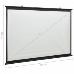 Beamer Leinwand 50" 1:1