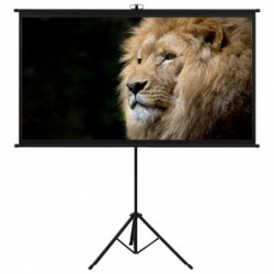 Beamer-Leinwand mit Stativ...