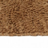 Schlingenteppich Handgefertigt 80x160 cm Jute und Baumwolle