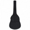 Gitarrentasche für 1/2 Klassikgitarre Schwarz 94x35 cm Stoff