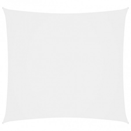 Sonnensegel Oxford-Gewebe Quadratisch 4x4 m Weiß