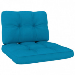 Palettensofa-Kissen 2 Stk. Blau