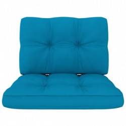 Palettensofa-Kissen 2 Stk. Blau