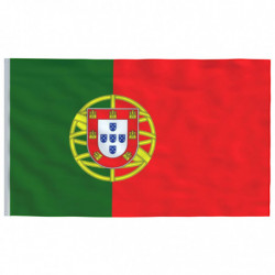 Flagge Portugals mit Mast 5,55 m Aluminium