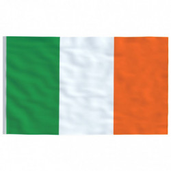 Flagge Irlands mit Mast 6,23 m Aluminium