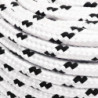 Bootsseil Geflochten Weiß 6 mmx25 m Polyester