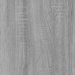 Schuhregal Grau Sonoma 70x36x60 cm Holzwerkstoff