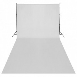 Fotostudio-Set mit Leuchten, Hintergrund und Reflektor