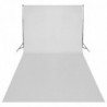 Fotostudio-Set mit Leuchten, Hintergrund und Reflektor