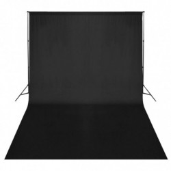 Fotostudio-Set mit Leuchten, Hintergrund und Reflektor