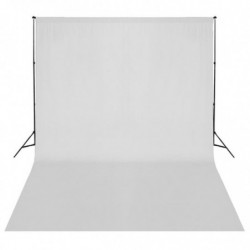 Fotostudio-Set mit Leuchten, Hintergrund und Reflektor