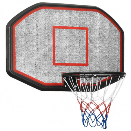 Basketballkorb Schwarz 109x71x3 cm Polyethylen