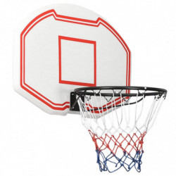 Basketballkorb Weiß 90x60x2...