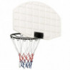Basketballkorb Weiß 71x45x2 cm Polyethylen
