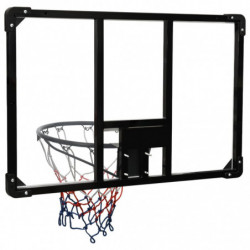 Basketballkorb Transparent 90x60x2,5 cm Polycarbonat