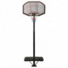 Basketballständer Schwarz 258-363 cm Polyethylen