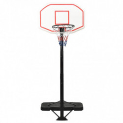 Basketballständer Weiß 258-363 cm Polyethylen