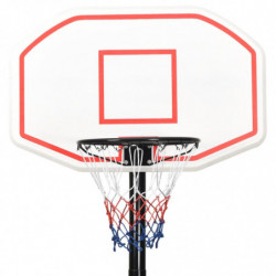 Basketballständer Weiß 258-363 cm Polyethylen