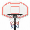 Basketballständer Weiß 282-352 cm Polyethylen