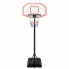 Basketballständer Weiß 237-307 cm Polyethylen