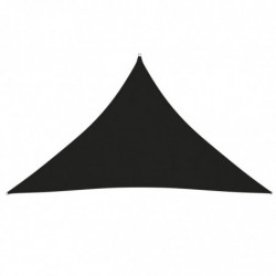 Sonnensegel Oxford-Gewebe Dreieckig 3x3x4,24 m Schwarz