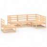 5-tlg. Garten-Lounge-Set Ignatia Massivholz Kiefer