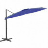 LED-Ampelschirm Azurblau 400x300 cm