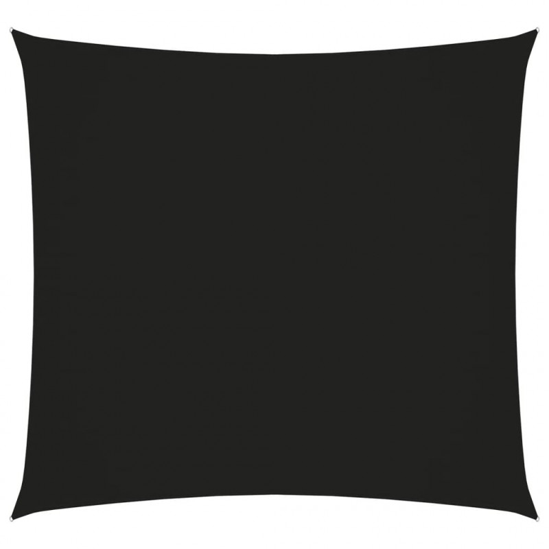 Sonnensegel Oxford-Gewebe Quadratisch 3x3 m Schwarz