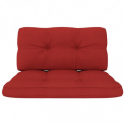 Palettensofa-Kissen 2 Stk. Rot