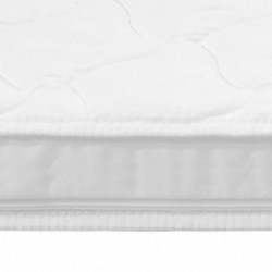 Matratzenauflage 160 x 200 cm Kaltschaum Ei-Profil 6 cm