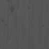 Pflanzkübel Grau 112x25x104,5 cm Massivholz Kiefer