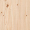Pflanzkübel mit Ablage 111,5x111,5x81 cm Massivholz Kiefer