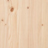 Pflanzkübel mit Ablage 82,5x54x81 cm Massivholz Kiefer