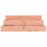 Pflanzkübel 78x78x27 cm Massivholz Douglasie