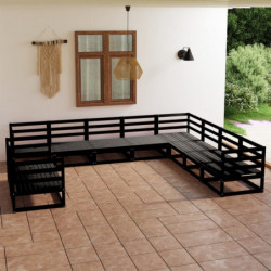 10-tlg. Garten-Lounge-Set...