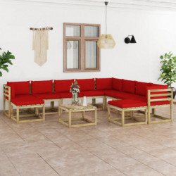 11-tlg. Garten-Lounge-Set...