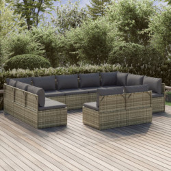 11-tlg. Garten-Lounge-Set...