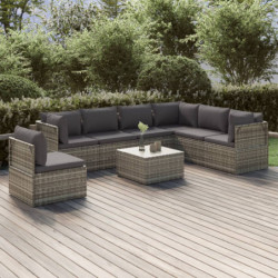 8-tlg. Garten-Lounge-Set...