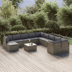 12-tlg. Garten-Lounge-Set...